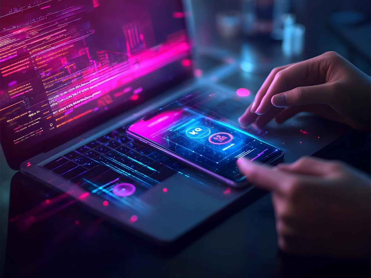 App development growth dashboard