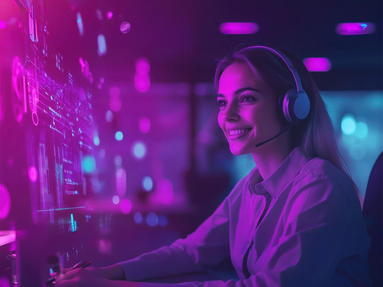 Virtual assistant professionals supporting business operations